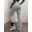Star Pattern Flare Leg Pants, Casual High Waist Slim Pants, Women's Clothing
